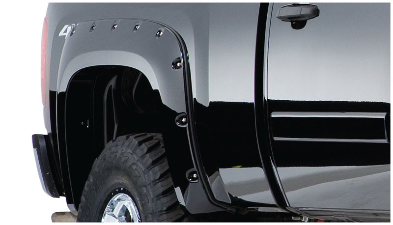 Bushwacker 97-03 Ford F-150 Styleside Cutout Style Flares 2pc 96.0/78.0in Bed - Black -  Shop now at Performance Car Parts