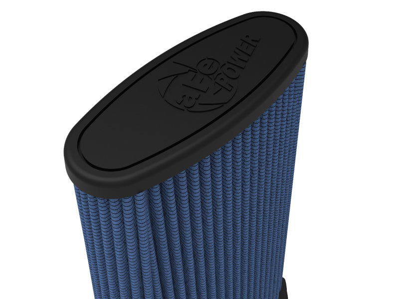 aFe Momentum Replac Air Filter w/Pro 5R Media (Pair) 5x2.25in F/6.25x3.75in B/5.25x2.25in T/11in H -  Shop now at Performance Car Parts