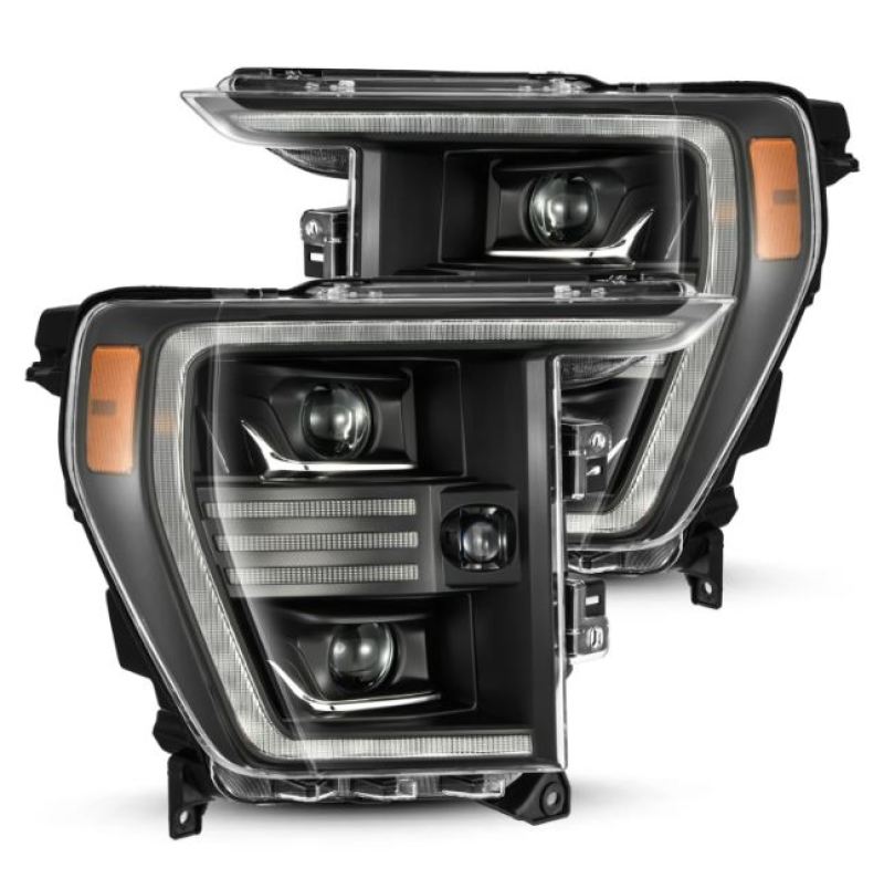 AlphaRex 21-22 Ford F150 PRO-Series Projector headlights Black w/Activ Light/Seq Signal -  Shop now at Performance Car Parts
