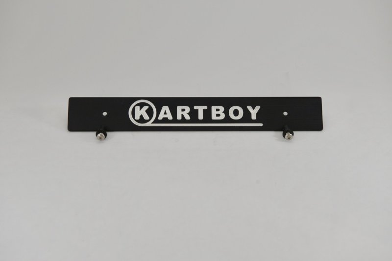 Kartboy Front License Plate Delete - Black -  Shop now at Performance Car Parts