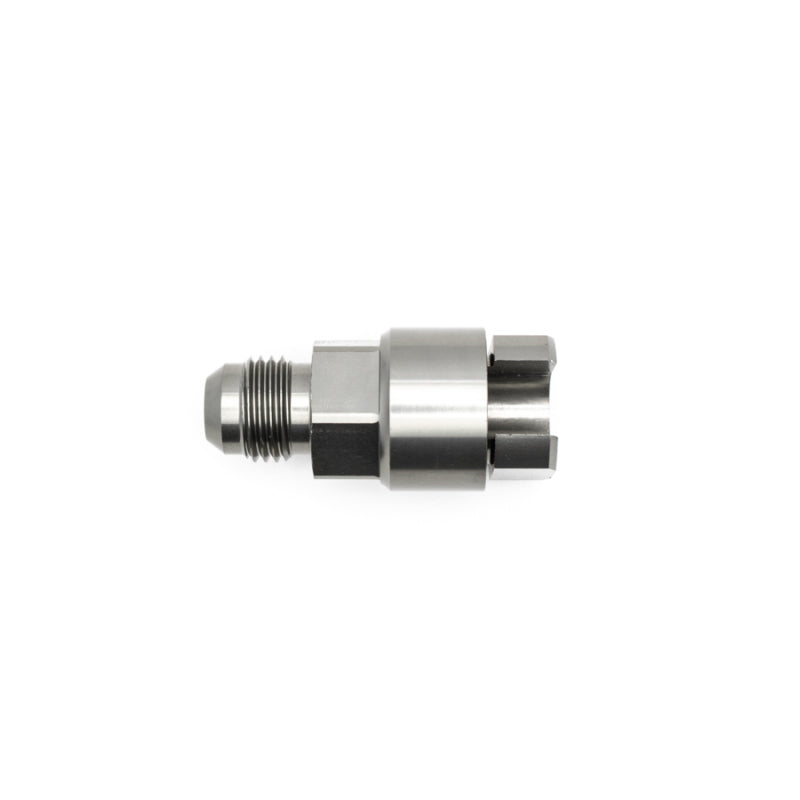 DeatschWerks 6AN Male 3/8in Female EFI Quick Connect Adapter -  Shop now at Performance Car Parts