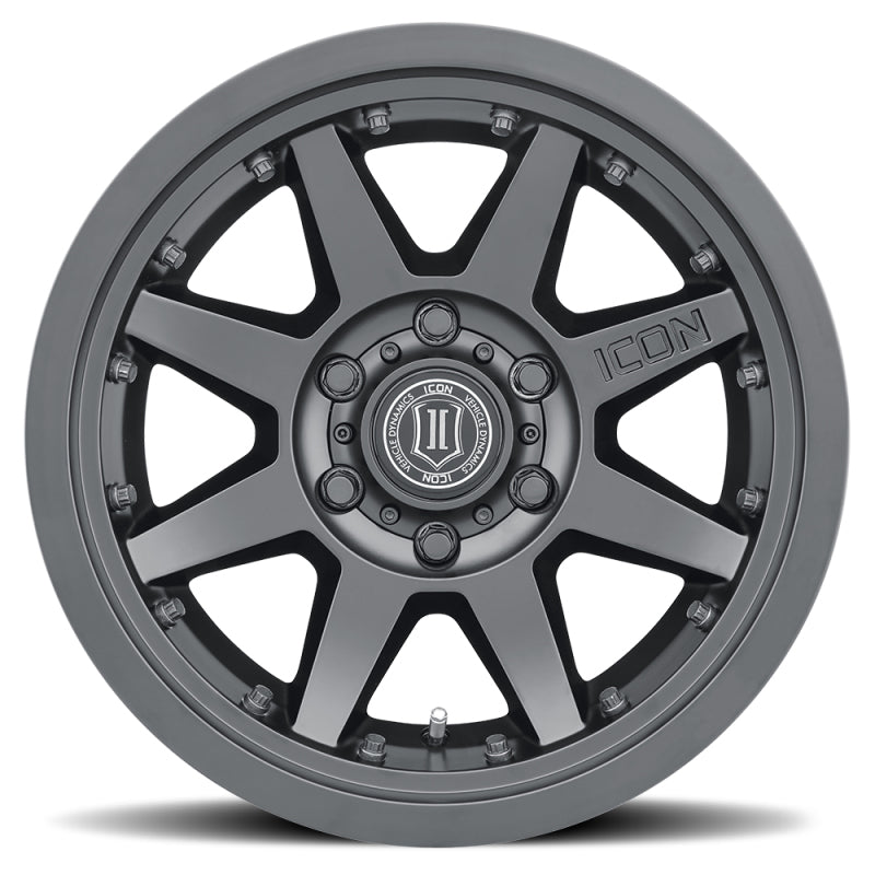 ICON Rebound Pro 17x8.5 6x135 6mm Offset 5in BS 87.1mm Bore Satin Black Wheel -  Shop now at Performance Car Parts