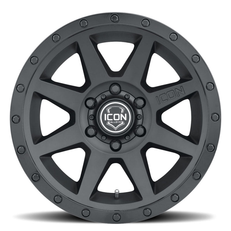 ICON Rebound 17x8.5 6x135 6mm Offset 5in BS 87.1mm Bore Double Black Wheel -  Shop now at Performance Car Parts