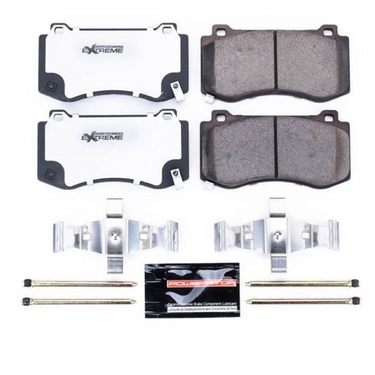 Power Stop 05-10 Chrysler 300 Front Z26 Extreme Street Brake Pads w/Hardware -  Shop now at Performance Car Parts