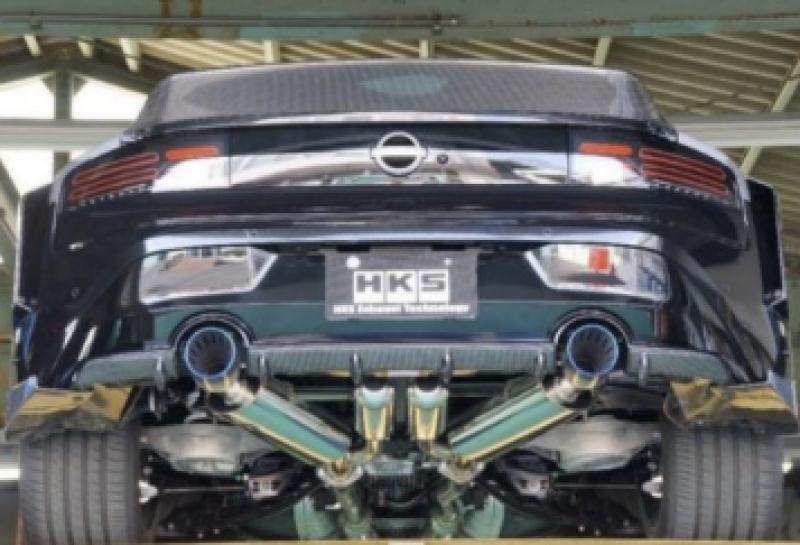 HKS SUPER TURBO MUFFLER RZ34 VR30DDTT -  Shop now at Performance Car Parts