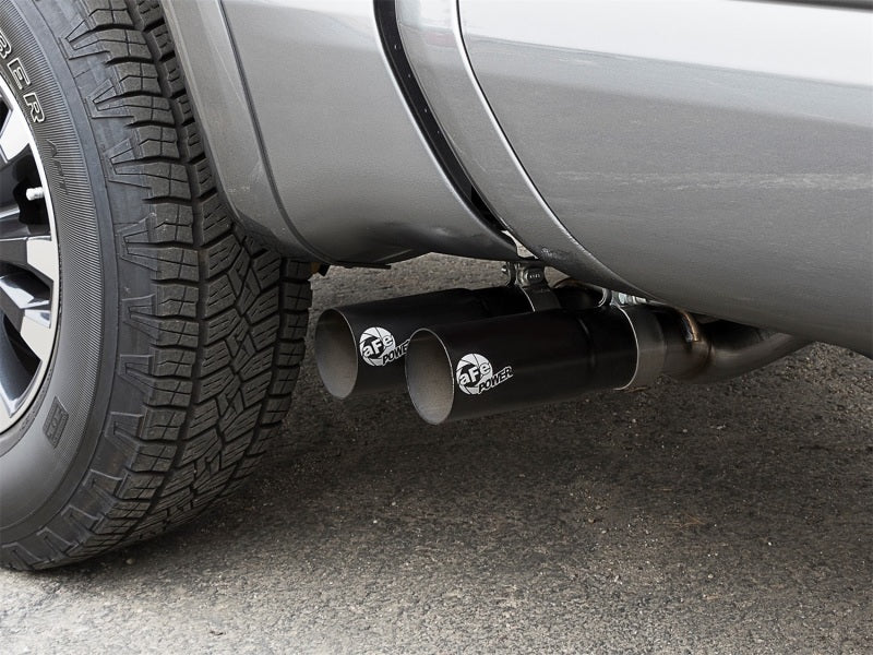 aFe POWER Rebel Series 2-1/2in 409 SS Cat Back Exhaust w/ Black Tips 16-17 Nissan Titan V8 5.6L -  Shop now at Performance Car Parts