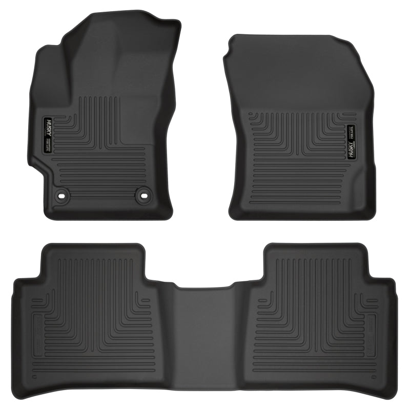 Husky Liners 2020 Toyota Corolla Weatherbeater Black Front & 2nd Seat Floor Liners -  Shop now at Performance Car Parts
