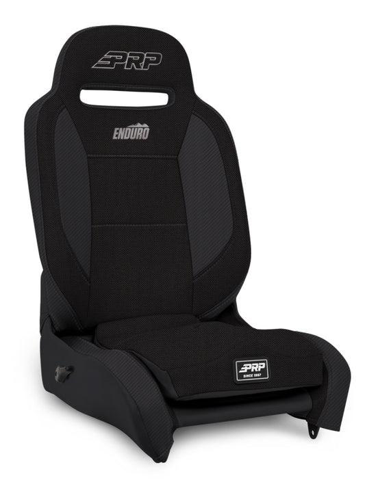 PRP Enduro Elite Reclining Suspension Seat (Driver Side) - All Black
