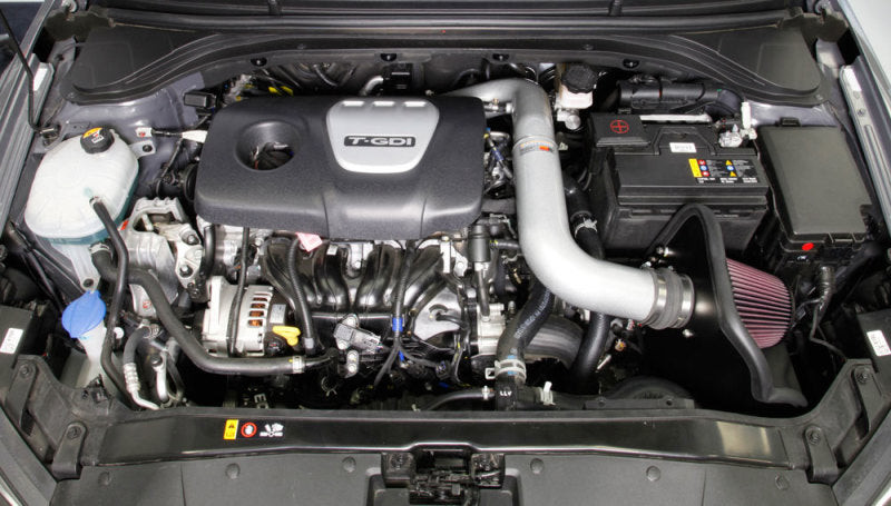 K&N 17-18 Hyundai Elantra L4-1.6L F/I Typhoon Performance Air Intake System -  Shop now at Performance Car Parts