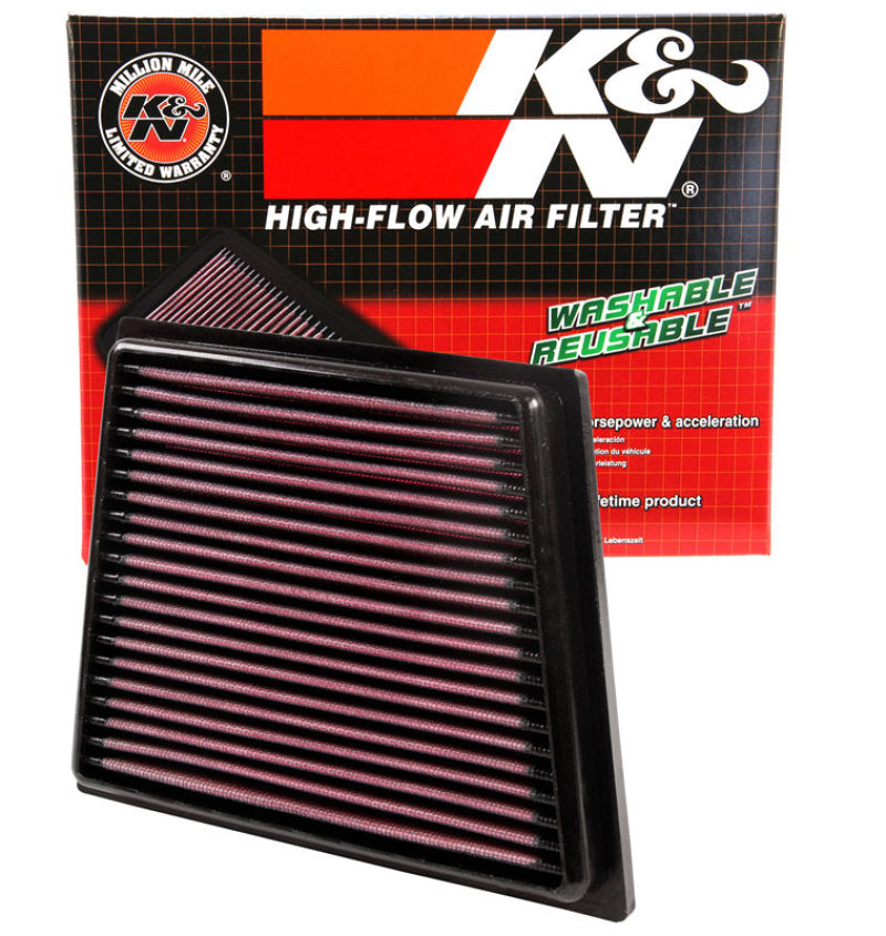 K&N 08 Ford Fiesta 1.25L-L4 Drop In Air Filter -  Shop now at Performance Car Parts