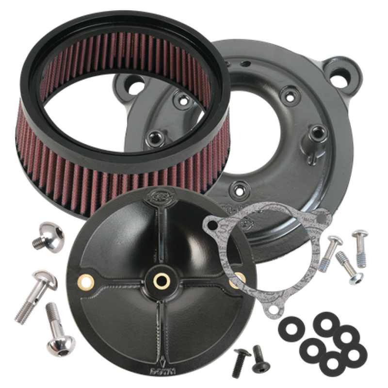 S&S Cycle 08-16 Tri-Glide & CVO Models Stealth Air Cleaner Kit w/o Cover -  Shop now at Performance Car Parts