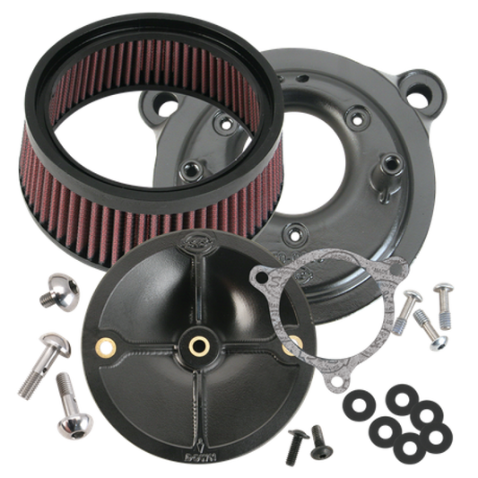S&S Cycle 08-16 Tri-Glide & CVO Models Stealth Air Cleaner Kit w/o Cover