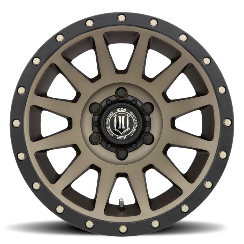 ICON Compression 17x8.5 6x135 6mm Offset 5in BS 87.1mm Bore Bronze Wheel -  Shop now at Performance Car Parts