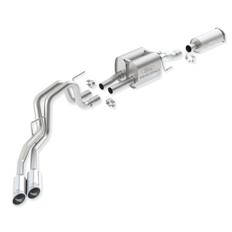 Ford Racing 2011-2014 F-150 SVT Raptor 6.2L Cat-Back Touring Exhaust System 145-inch WB -  Shop now at Performance Car Parts