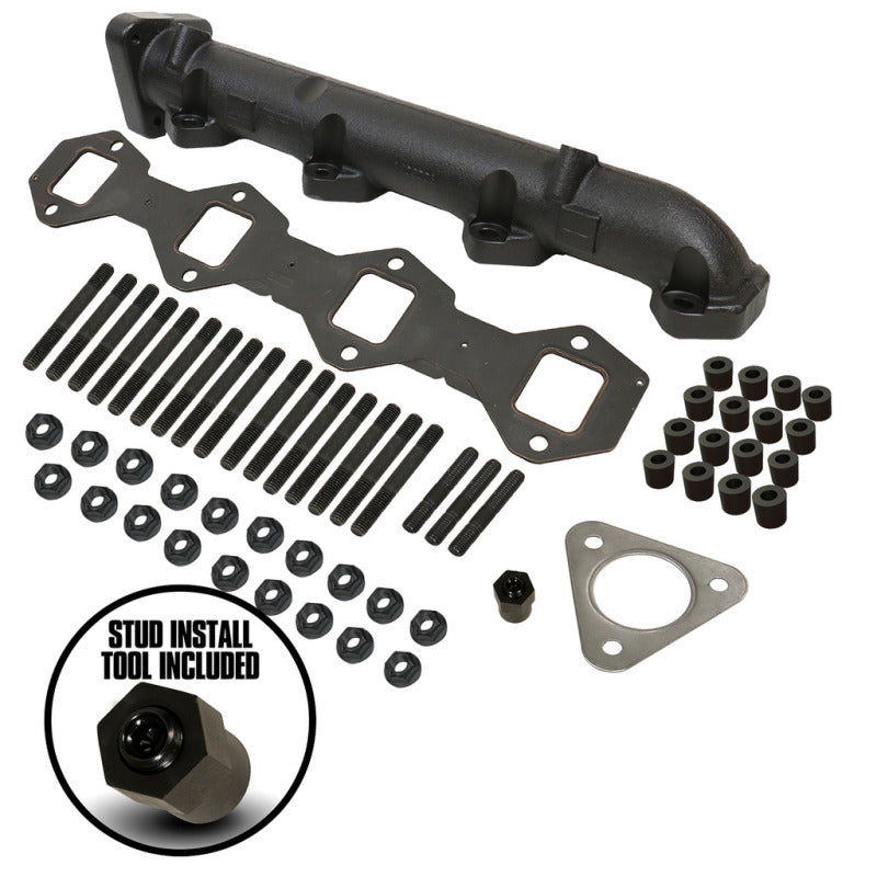 BD Diesel Driver Side Exhaust Manifold Kit - Ford 2011-2016 F250/F350 6.7L PowerStroke -  Shop now at Performance Car Parts
