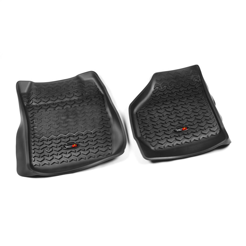Rugged Ridge Floor Liner Front Black 1999-2007 Ford F-250 / F-350 Super Duty Regular / Extended -  Shop now at Performance Car Parts