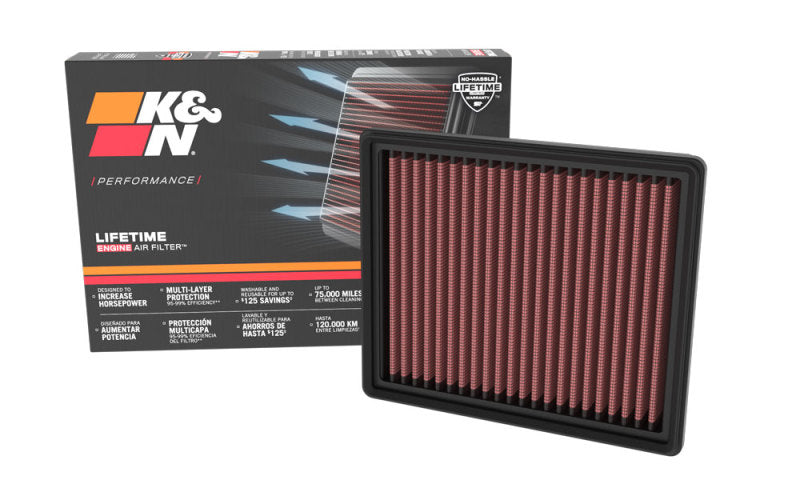 K&N 2020 Ford Escape Hybrid L4-2.5L Replacement Air Filter -  Shop now at Performance Car Parts