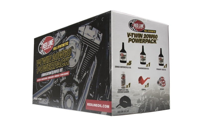 Red Line Big Twin 20W60HD PowerPack -  Shop now at Performance Car Parts