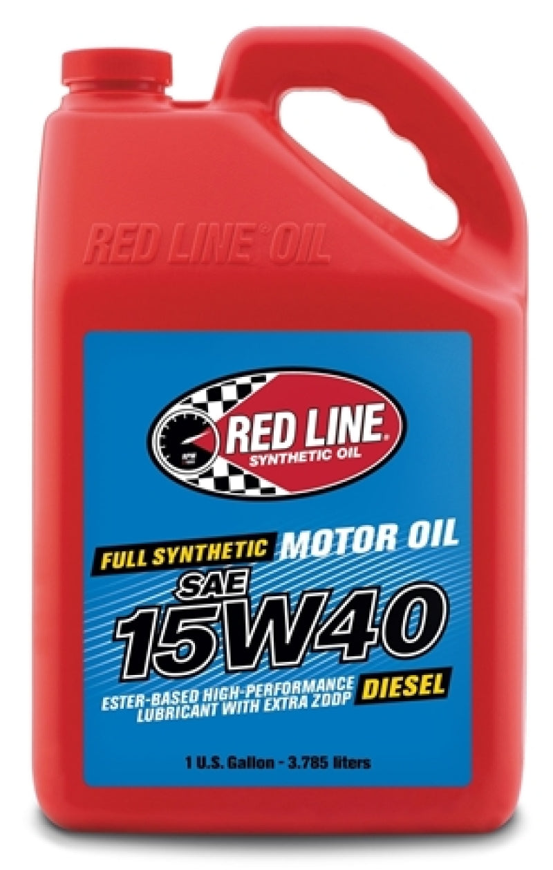 Red Line 15W40 Diesel Oil - Gallon -  Shop now at Performance Car Parts