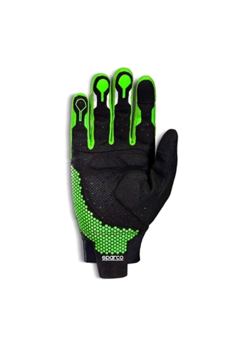 Sparco Gloves Hypergrip+ 10 Black/Green -  Shop now at Performance Car Parts