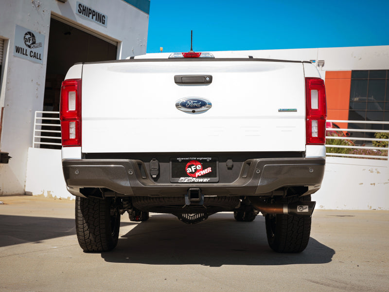 aFe Apollo GT Series 3in 409 SS Axle-Back Exhaust 2019 Ford Ranger 2.3L w/ Black Tips -  Shop now at Performance Car Parts