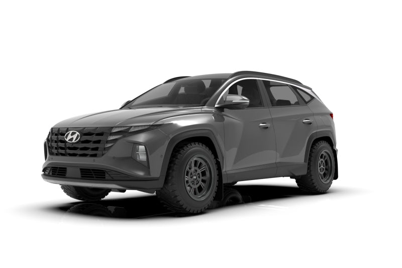 Rally Armor 2022 Hyundai Tucson Black UR Mud Flap - Metallic Black Logo -  Shop now at Performance Car Parts