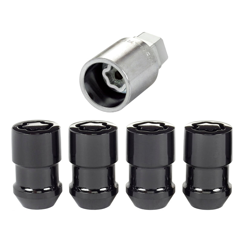 McGard Wheel Lock Nut Set - 4pk. (Cone Seat) 1/2-20 / 3/4 & 13/16 Dual Hex / 1.46in. Length - Black -  Shop now at Performance Car Parts