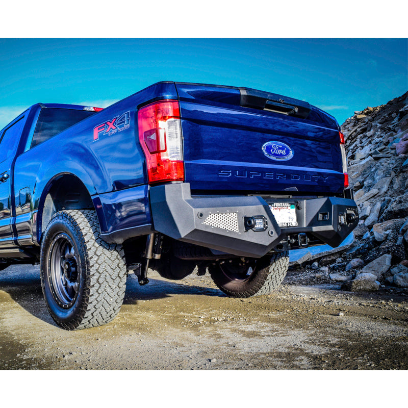 DV8 Offroad 2017+ Ford F-250/350/450 Rear Bumper -  Shop now at Performance Car Parts