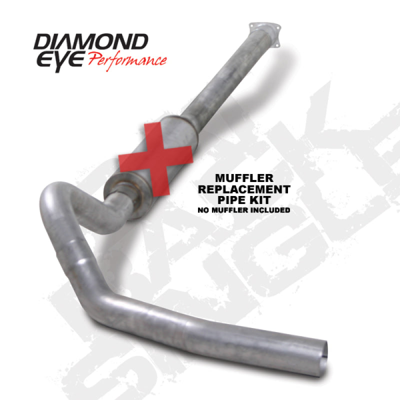 Diamond Eye KIT 4in CB MFLR RPLCMENT PIPE SGL AL: 01-05 CHEVY/GMC 6.6L 2500/3500 -  Shop now at Performance Car Parts