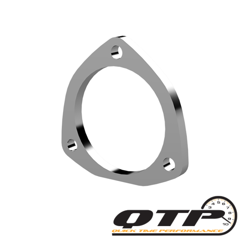 QTP 4in Weld-On QTEC 3 Bolt Flange -  Shop now at Performance Car Parts