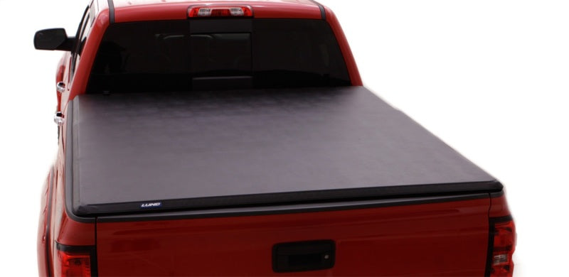 Lund 09-17 Dodge Ram 1500 Fleetside (5.7ft. Bed) Hard Fold Tonneau Cover - Black -  Shop now at Performance Car Parts