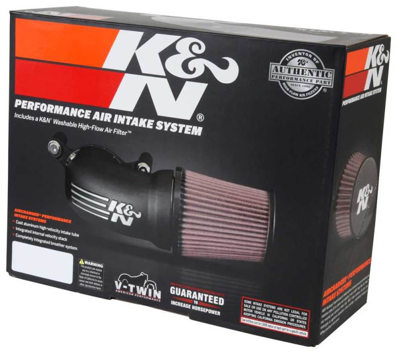 K&N 01-17 Harley Davidson Softail / Dyna FI Performance Air Intake System Silver -  Shop now at Performance Car Parts