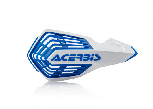 Acerbis X-Force Handguard - White/ Blue