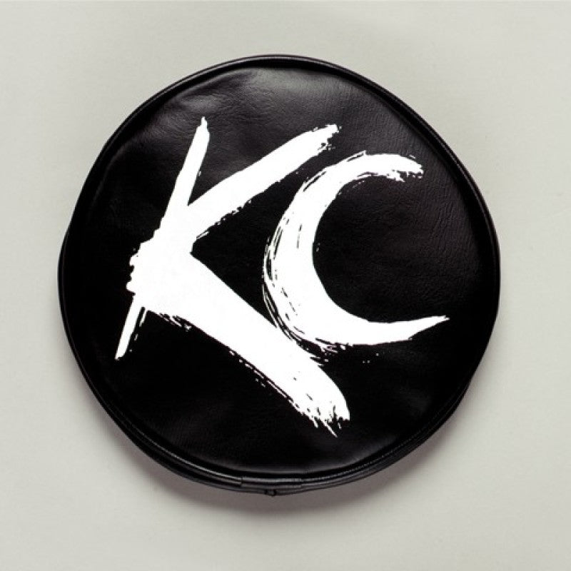 KC HiLiTES 6in. Round Soft Cover (Pair) - Black w/Yellow KC Logo -  Shop now at Performance Car Parts