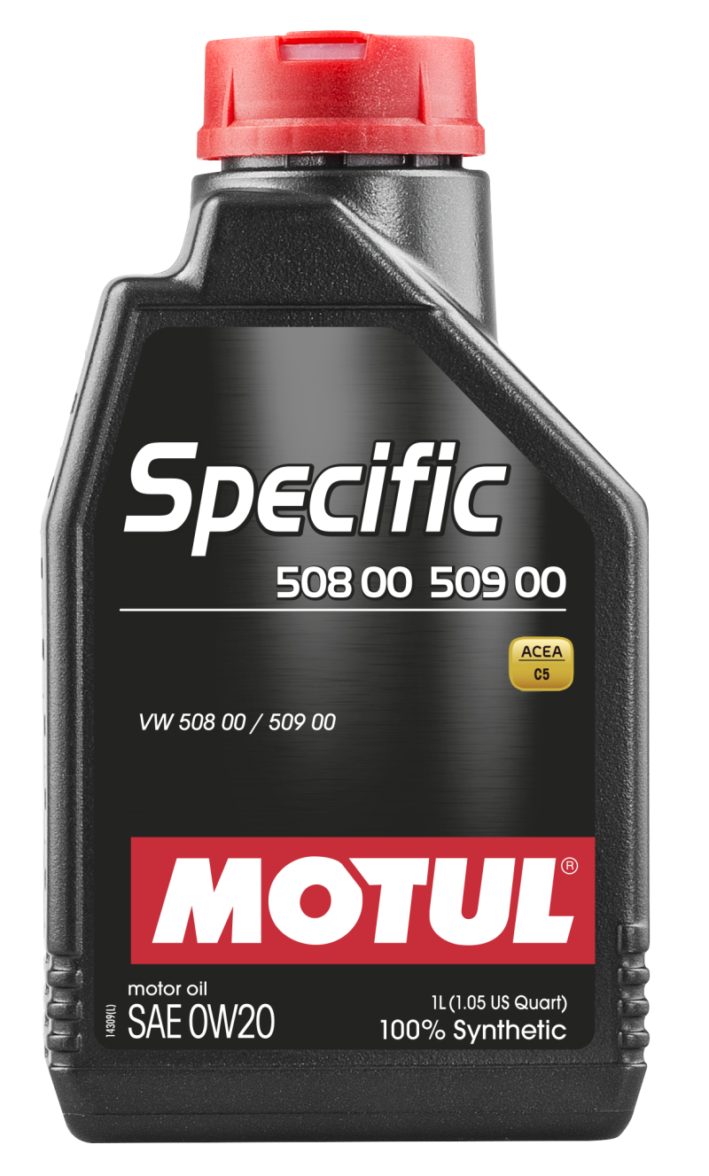 Motul 1L OEM Synthetic Engine Oil SPECIFIC 508 00 509 00 - 0W20 -  Shop now at Performance Car Parts