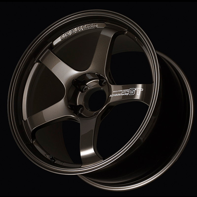 Advan GT Premium Version 18x9.0 +43 5-114.3 Racing Dark Bronze Metallic - Performance Car Parts