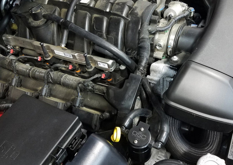 J&amp;L 11-24 Jeep Grand Cherokee 5.7L Passenger Side Oil Separator 3.0 - Black Anodized -  Shop now at Performance Car Parts