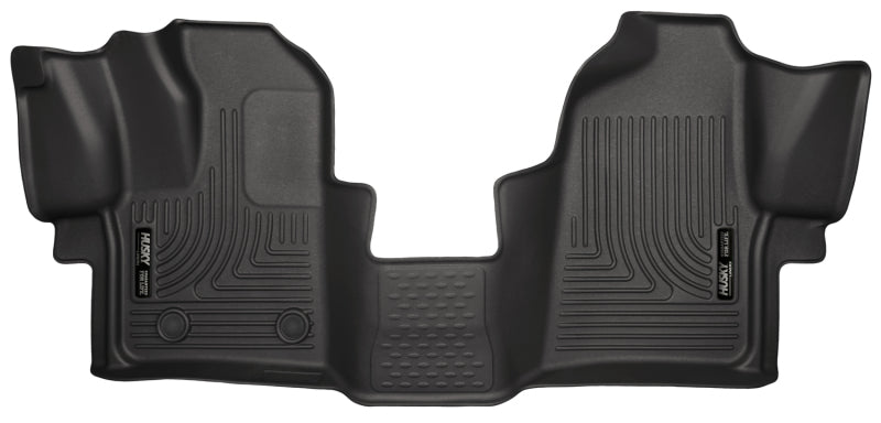 Husky Liners 2015 Ford Transit-150/Transit-250/Transit-350 WeatherBeater Front Black Floor Liners -  Shop now at Performance Car Parts
