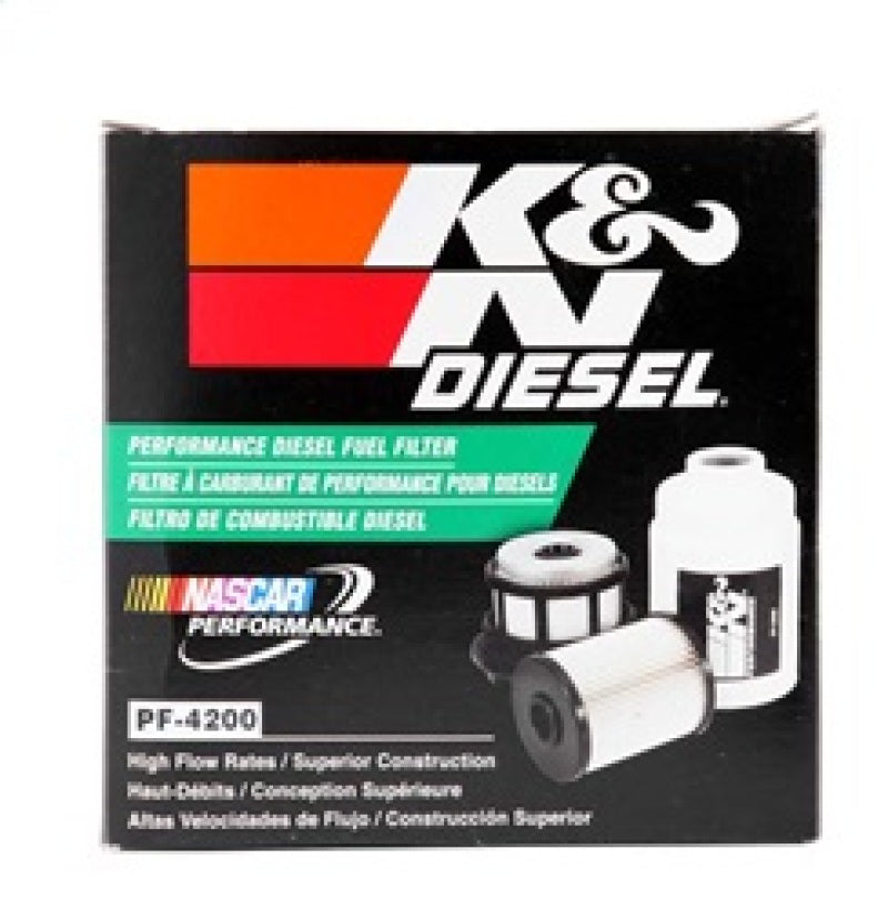 K&N 03-09 Dodge Ram 5.9L L6 Diesel 3.375in OD x 3.969in L Fuel FIlter -  Shop now at Performance Car Parts