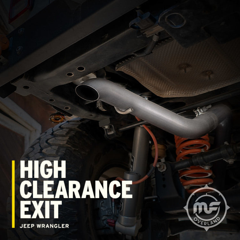 MagnaFlow 12-18 Jeep Wrangler 2.5in Overland Series Cat-Back Exhaust -  Shop now at Performance Car Parts