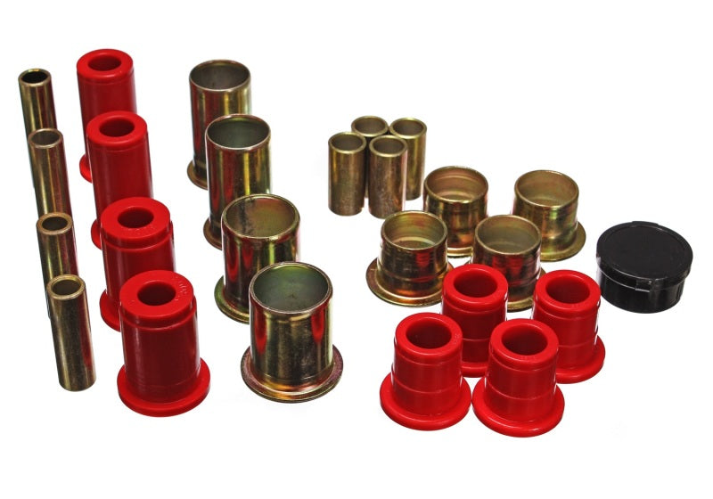 Energy Suspension 82-04 Ford Blazer/S10/S15 PickUp 2WD Red Front Control Arm Bushing Set -  Shop now at Performance Car Parts