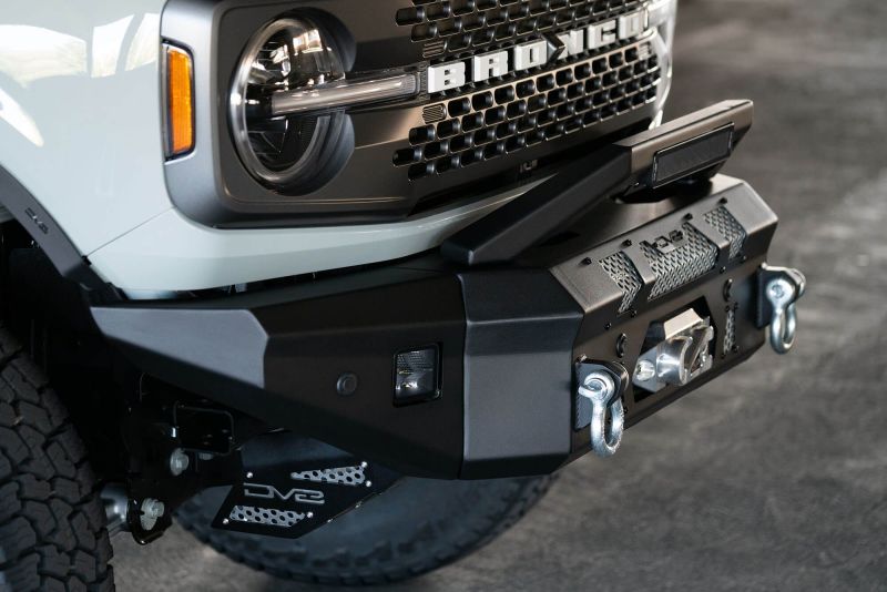 DV8 Offroad Bull Bar Add-On For DV8 Ford Bronco Bumpers - Fits 13in Elite Series Light Bar -  Shop now at Performance Car Parts