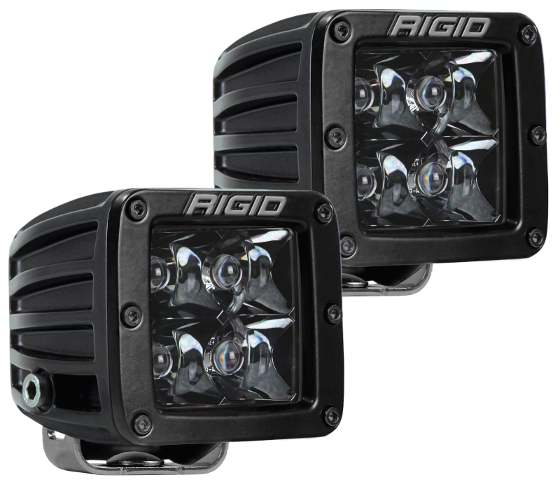 Rigid Industries D-Series Midnight Edition - Spot - Set of 2 -  Shop now at Performance Car Parts