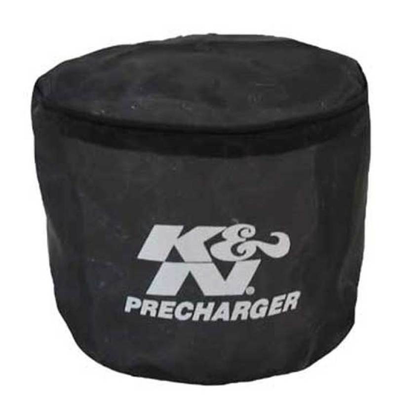 K&N Universal Precharger Round Straight Air Filter Wrap Black -  Shop now at Performance Car Parts
