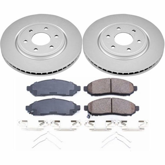 Power Stop 2019 Nissan Frontier Front Z17 Evolution Geomet Coated Brake Kit -  Shop now at Performance Car Parts