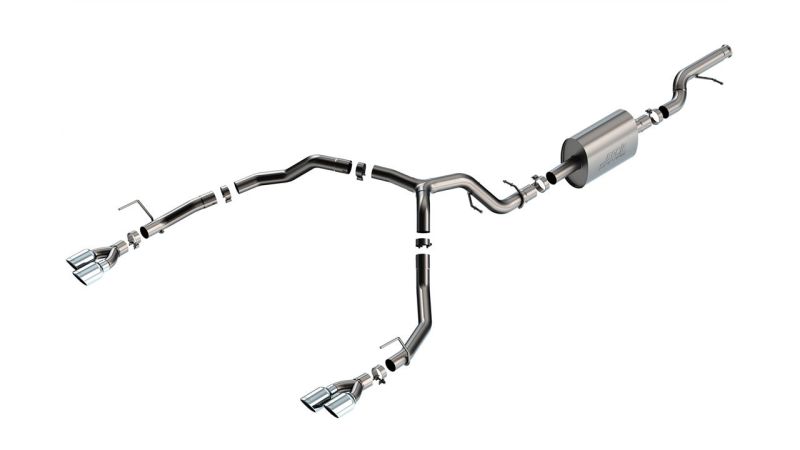 Borla 21-22 Chevrolet Tahoe 5.3L V8 2/4WD 4DR 3in/2.75in S-Type Cat-Back Exhaust w/ Chrome Tips -  Shop now at Performance Car Parts