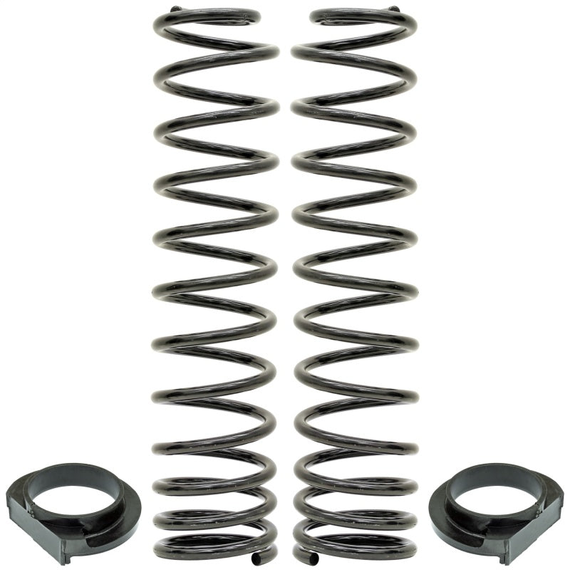 RockJock JL Front Coil Springs 4in Lift w/ Urethane Isolators Pair -  Shop now at Performance Car Parts