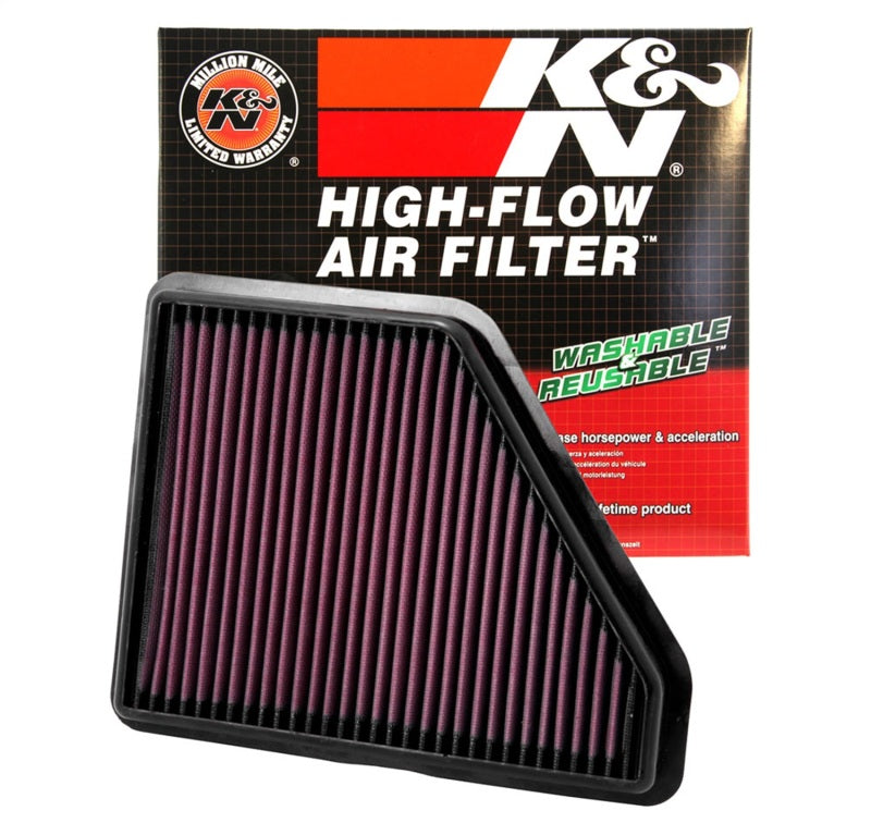 K&N Replacement Air Filter CHEVROLET EQUINOX 2.4L L4 & 3.0L V6; 2010 -  Shop now at Performance Car Parts