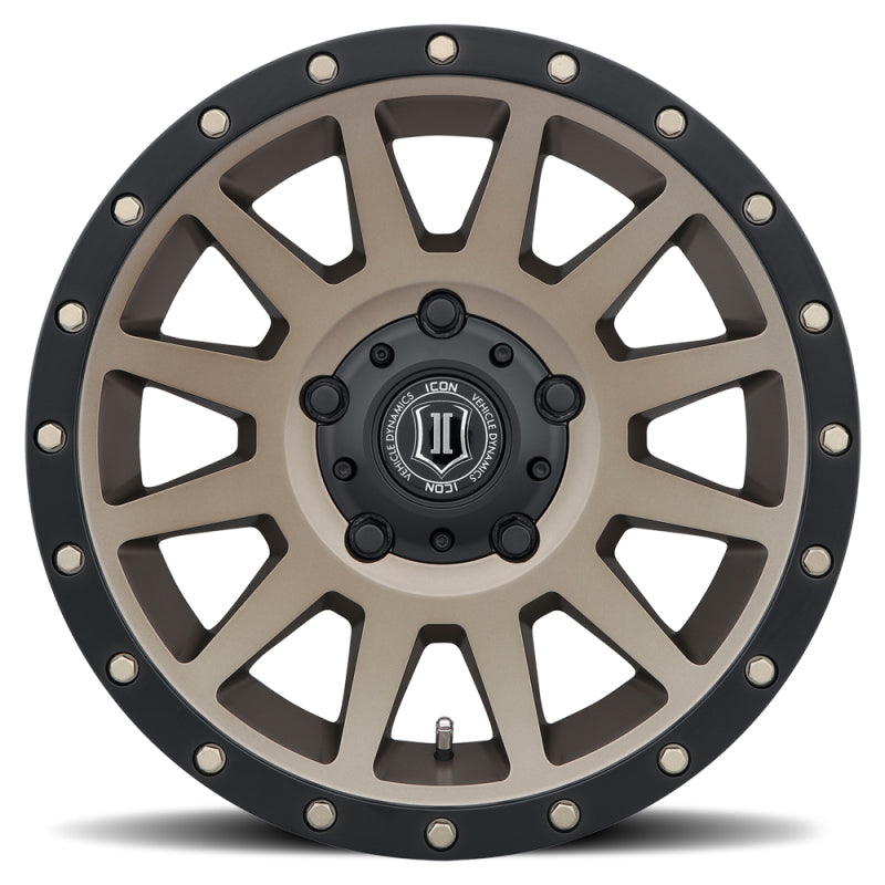 ICON Compression 17x8.5 5x150 25mm Offset 5.75in BS 110.1mm Bore Bronze Wheel -  Shop now at Performance Car Parts