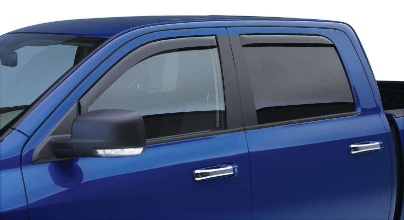 EGR 09-12 Dodge Ram F/S Pickup Quad Cab In-Channel Window Visors - Set of 4 - Matte (572655) -  Shop now at Performance Car Parts